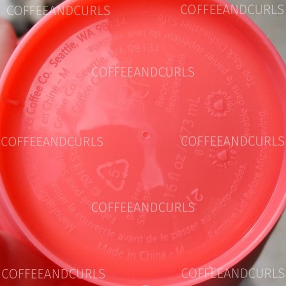 Starbucks Neon "Melon" Single Reusable Grande Hot Cup Summer 2022 - Picture 4 of 5